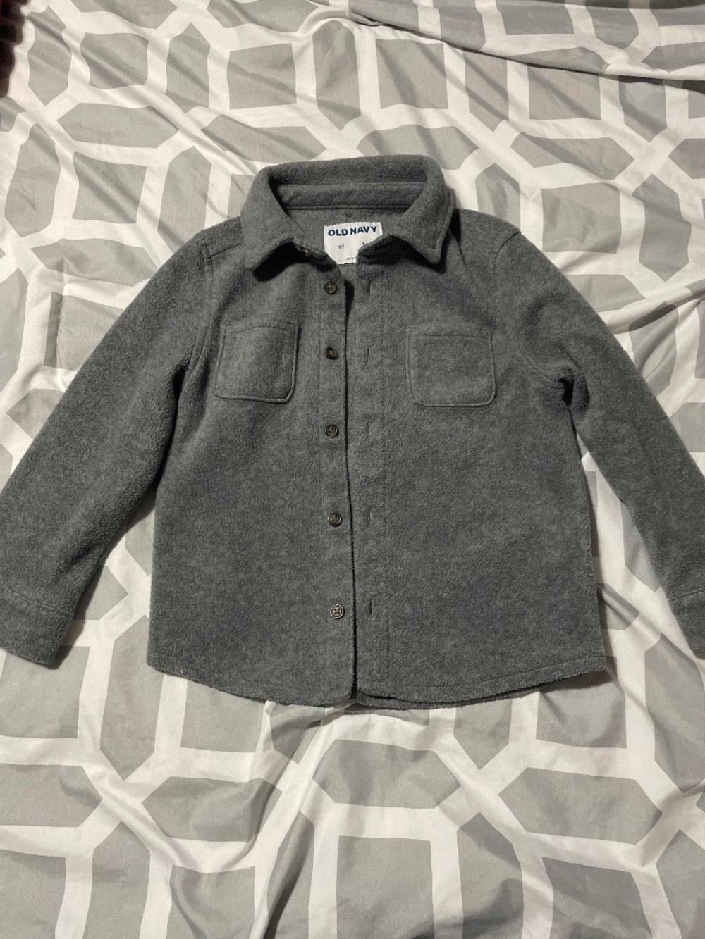 light button up coat